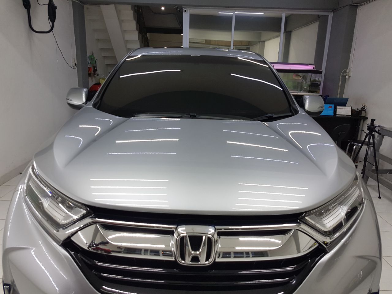 LAMINATING MOBIL PALEMBANG HONDA CRV TURBO (1)