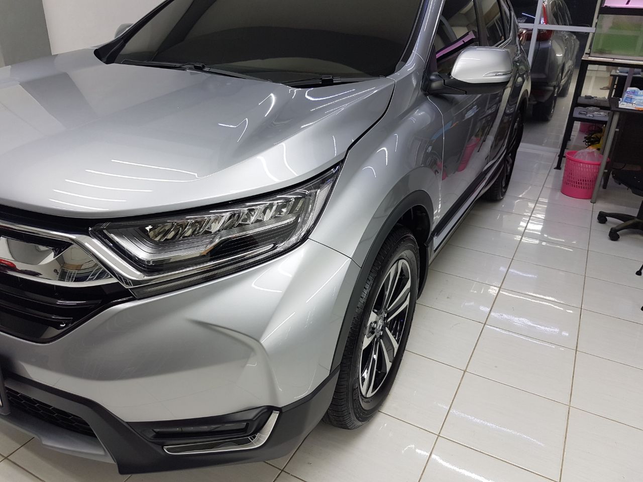 LAMINATING MOBIL PALEMBANG HONDA CRV TURBO (1)